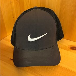 Nike Black Mesh Back Cap